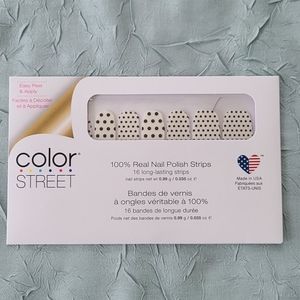 Color Street nail strips Polka Dot-Com